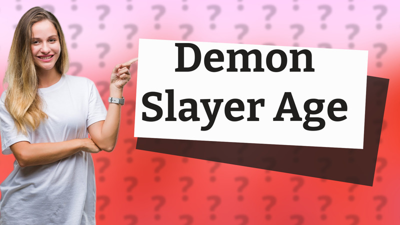 Demon Slayer Age