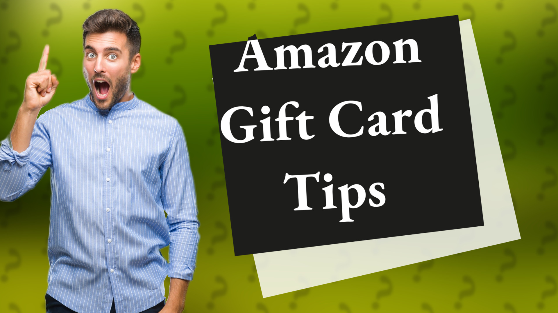 Amazon Gift Card Tips