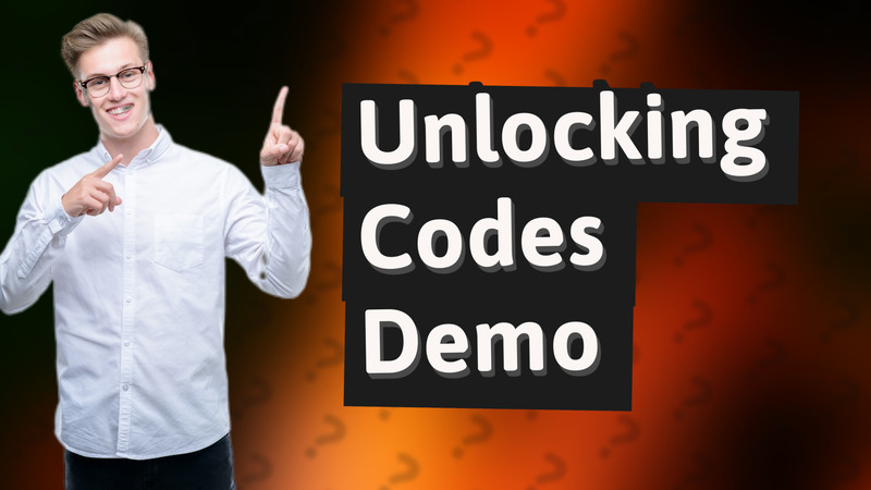 Unlocking Codes Demo