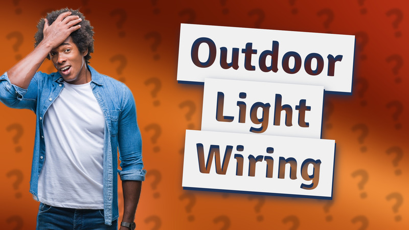 Outdoor Light Wiring
