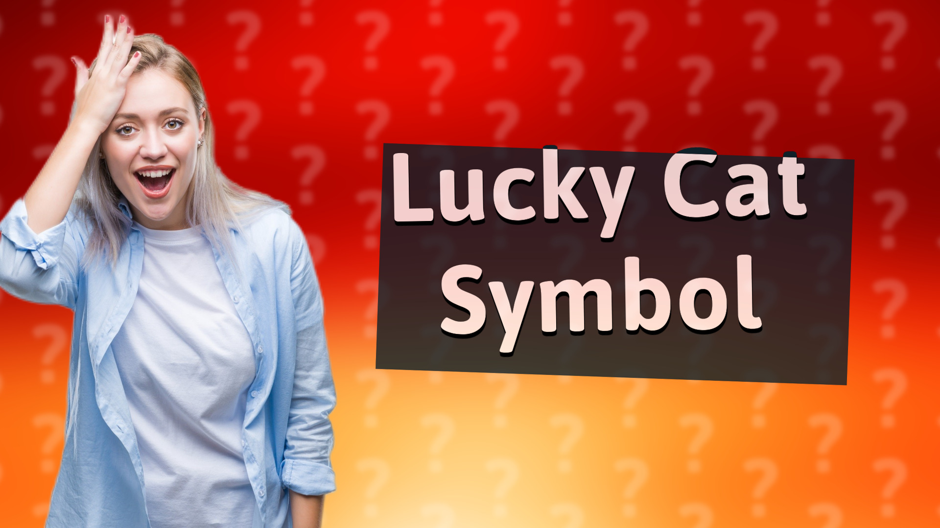 Lucky Cat Symbol