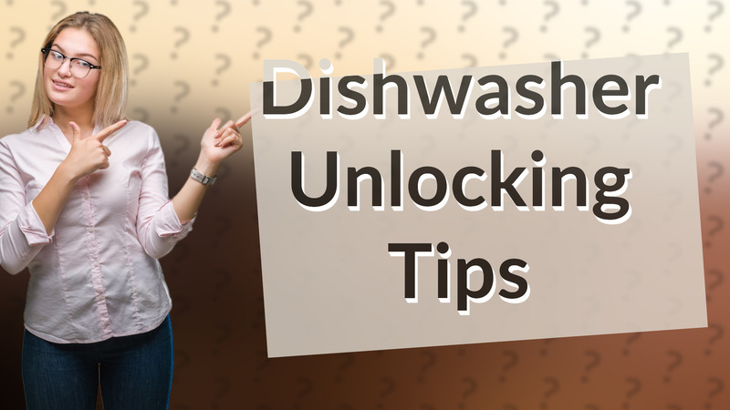 Dishwasher Unlocking Tips