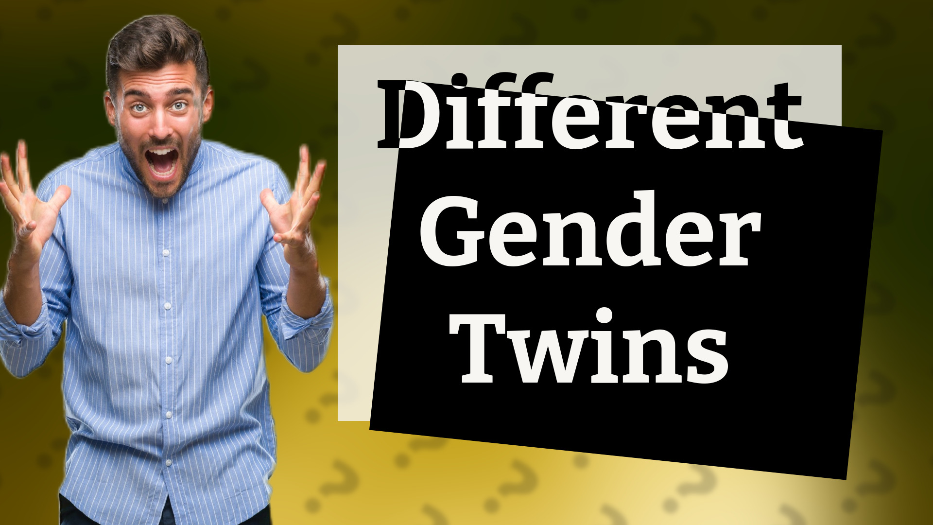 Different Gender Twins
