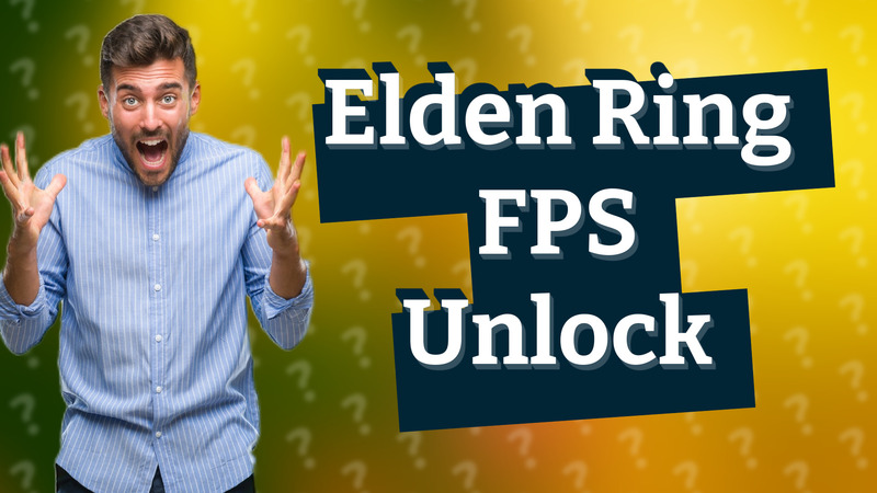 Elden Ring FPS Unlock