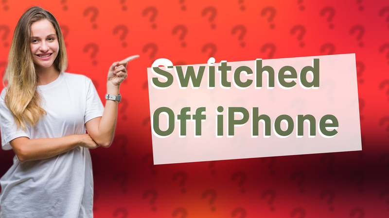 Switched Off iPhone