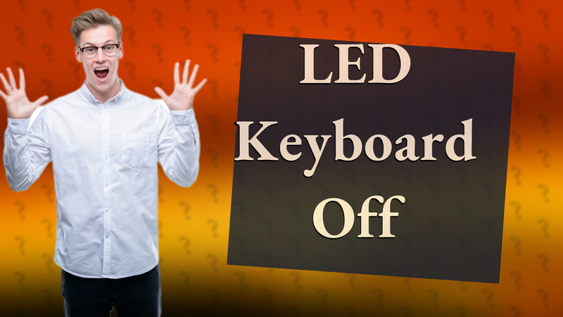 LED Keyboard Off