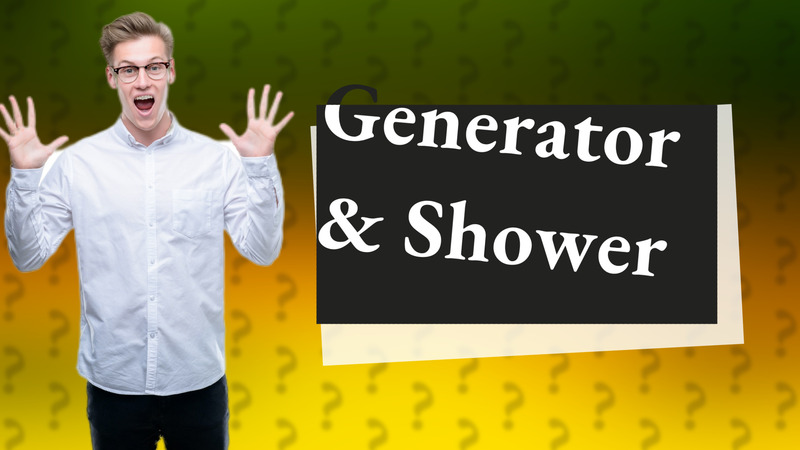 Generator & Shower