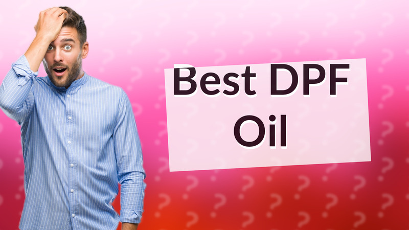 Best DPF Oil