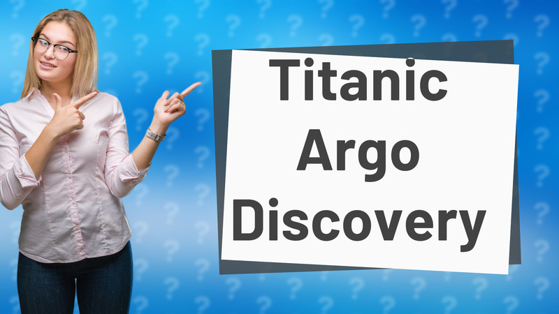 Titanic Argo Discovery