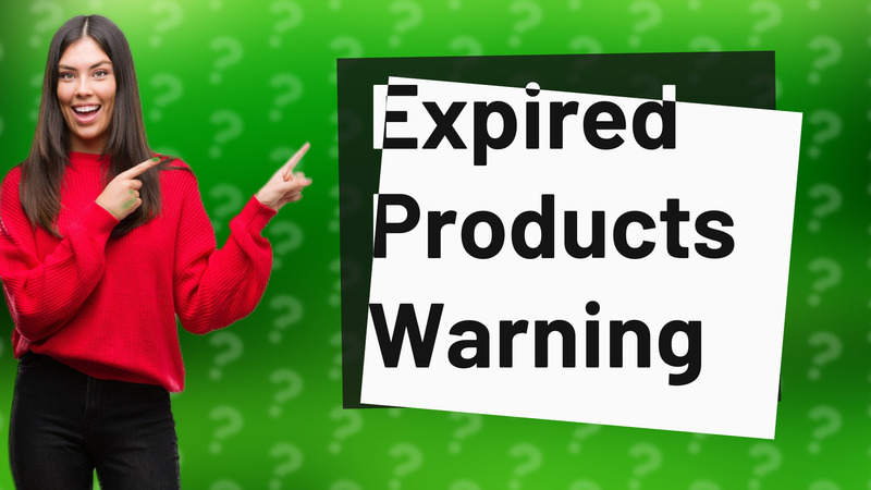 Expired Products Warning