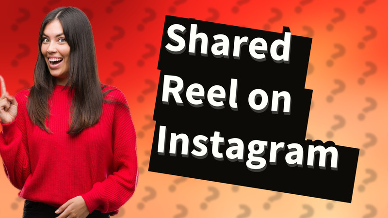 Shared Reel on Instagram