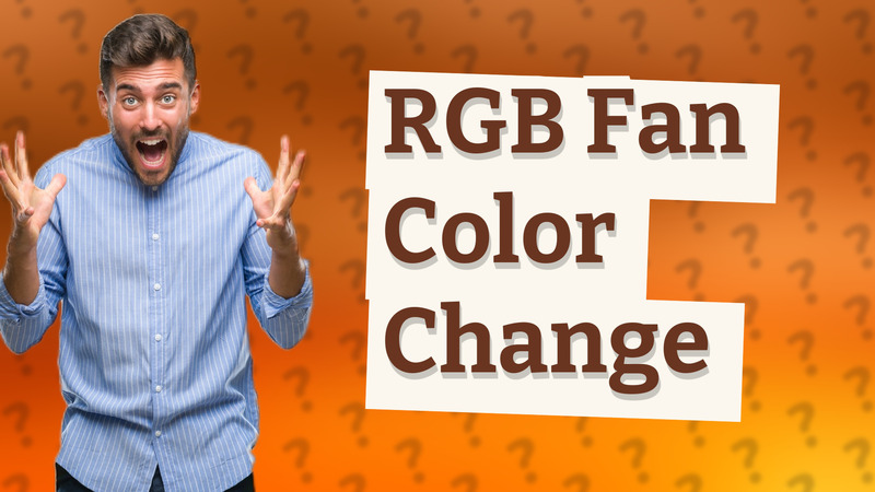 RGB Fan Color Change