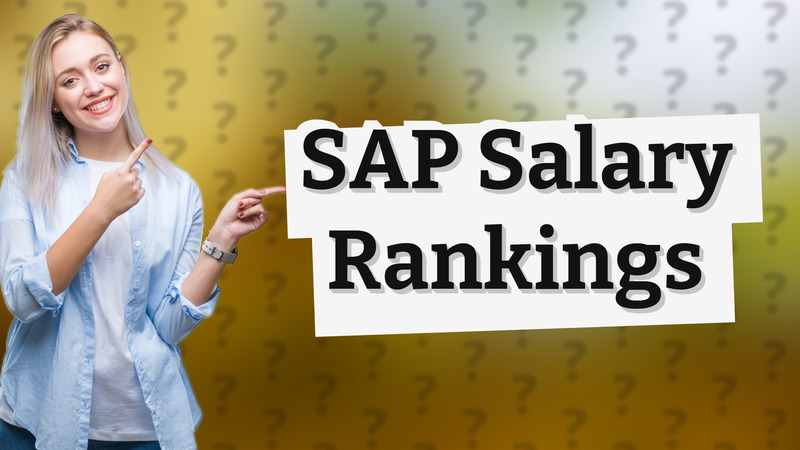 SAP Salary Rankings
