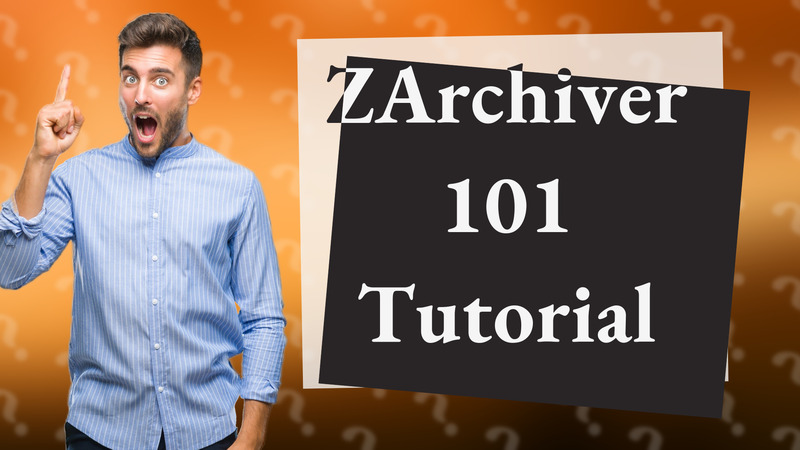 ZArchiver 101 Tutorial