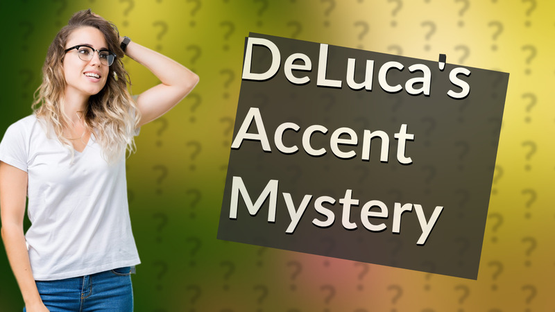 DeLuca's Accent Mystery