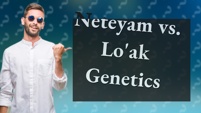 Neteyam vs. Lo'ak Genetics