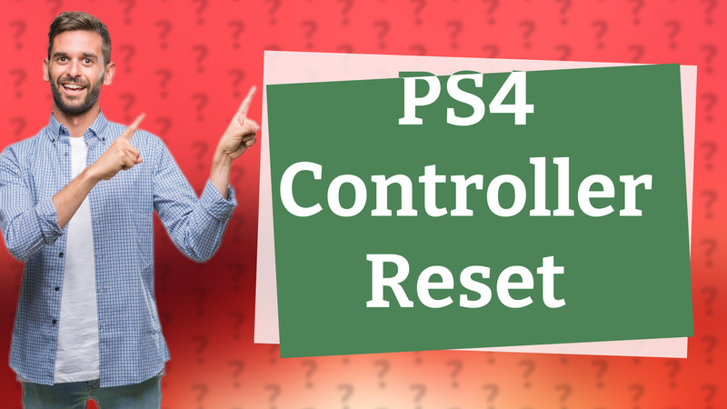 PS4 Controller Reset