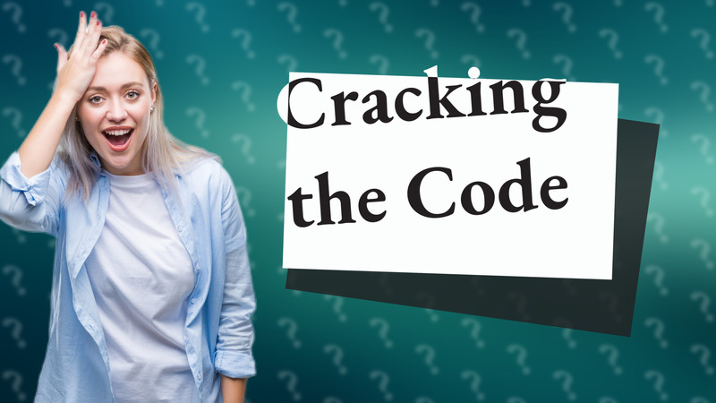 Cracking the Code