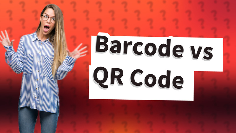 Barcode vs QR Code