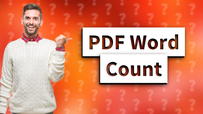 PDF Word Count