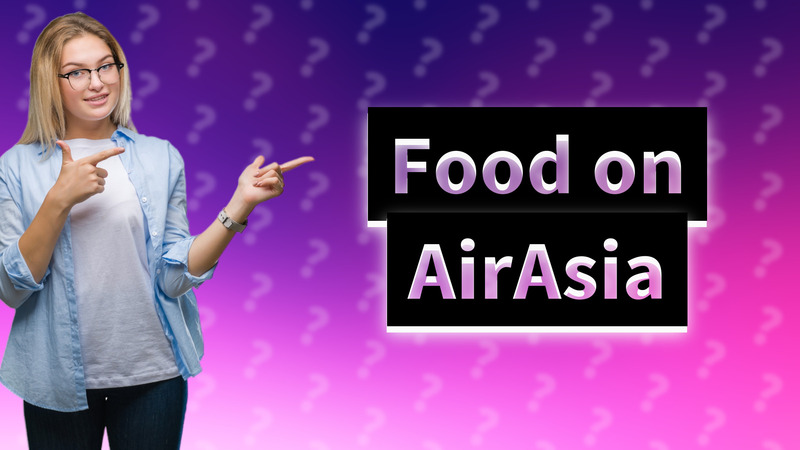 Food on AirAsia