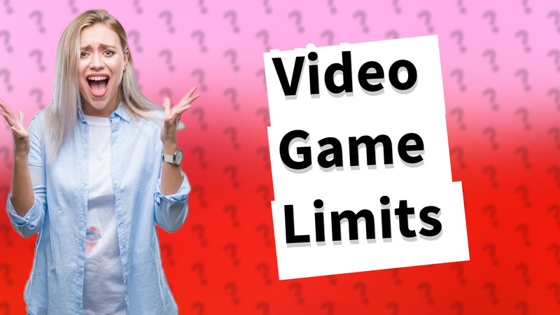 Video Game Limits