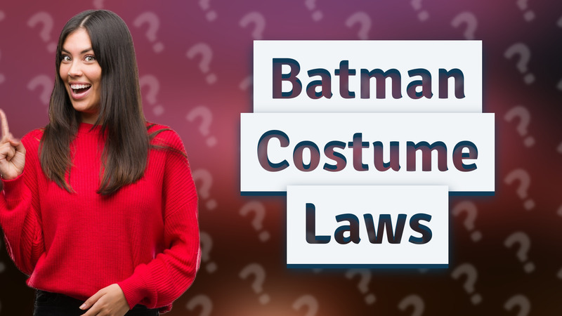 Batman Costume Laws