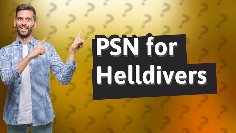 PSN for Helldivers