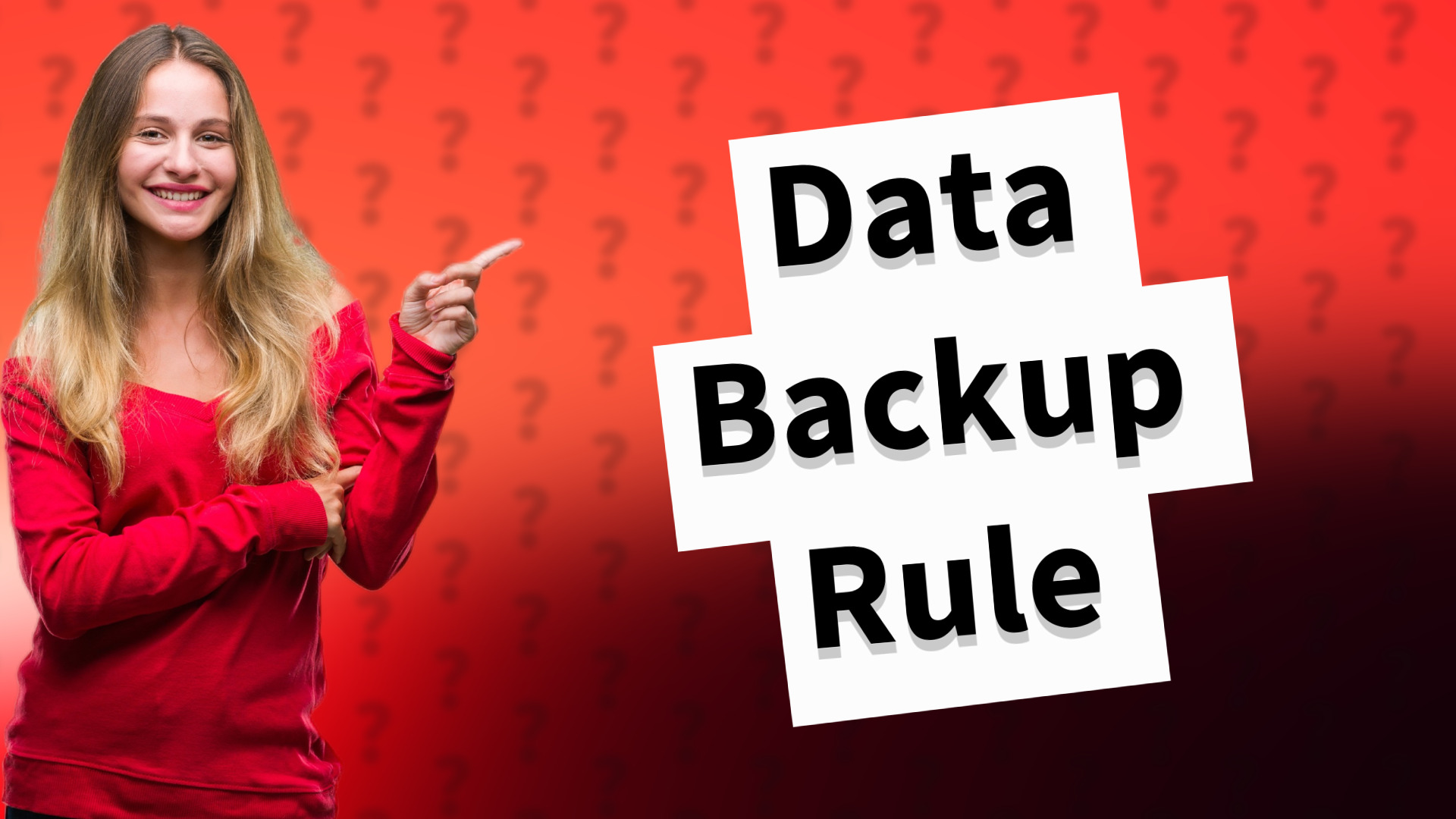Data Backup Rule