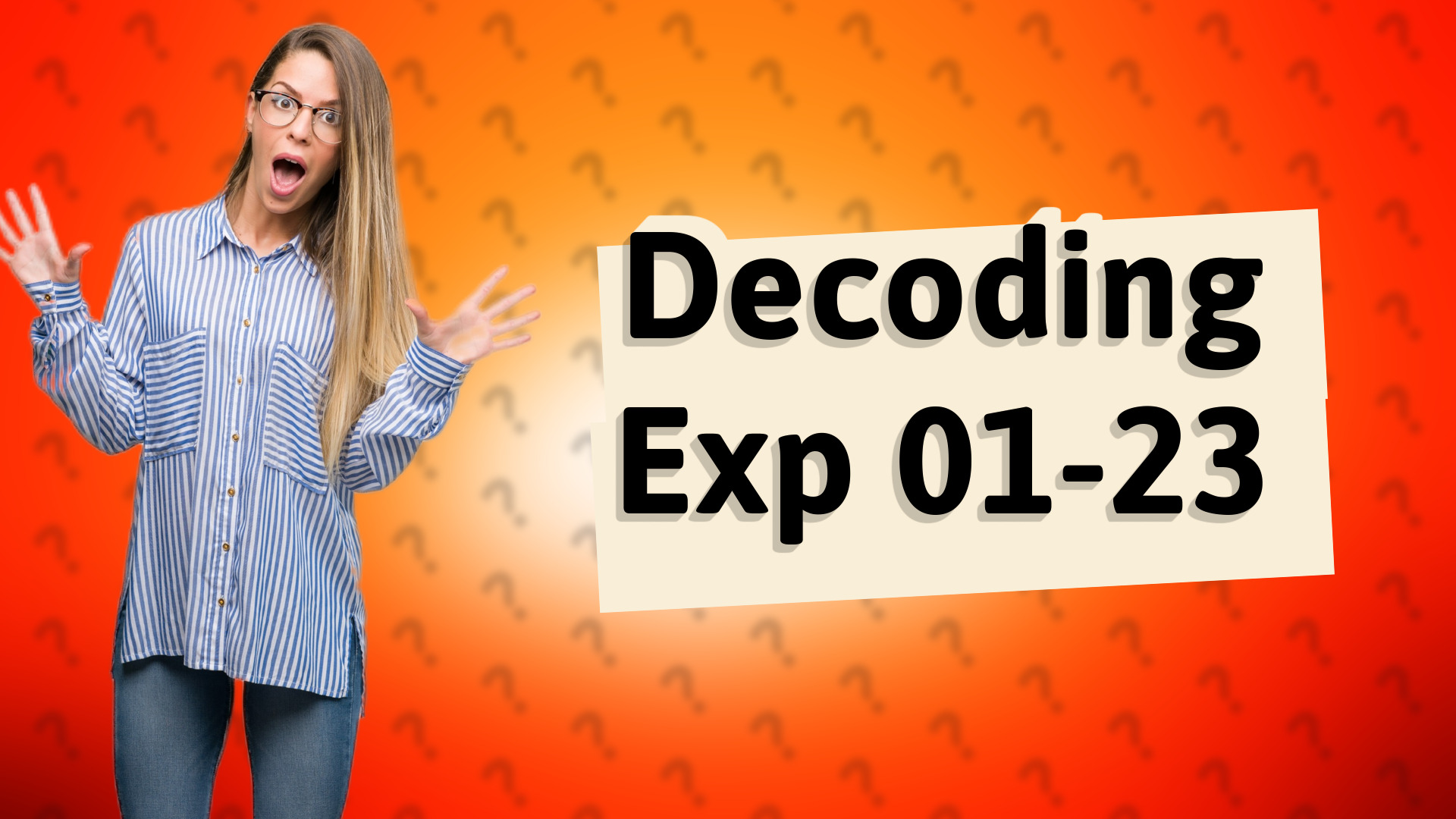 Decoding Exp 01-23