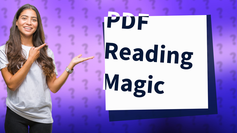 PDF Reading Magic