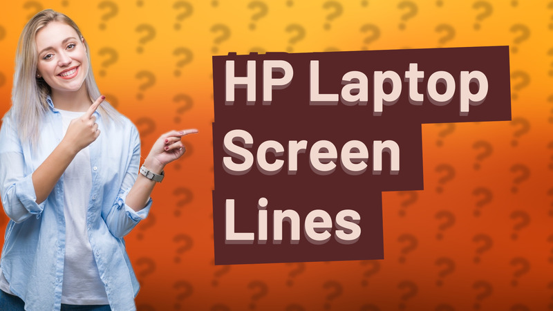 HP Laptop Screen Lines