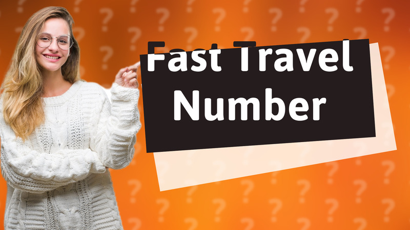 Fast Travel Number