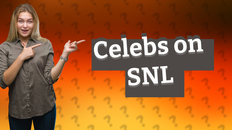 Celebs on SNL