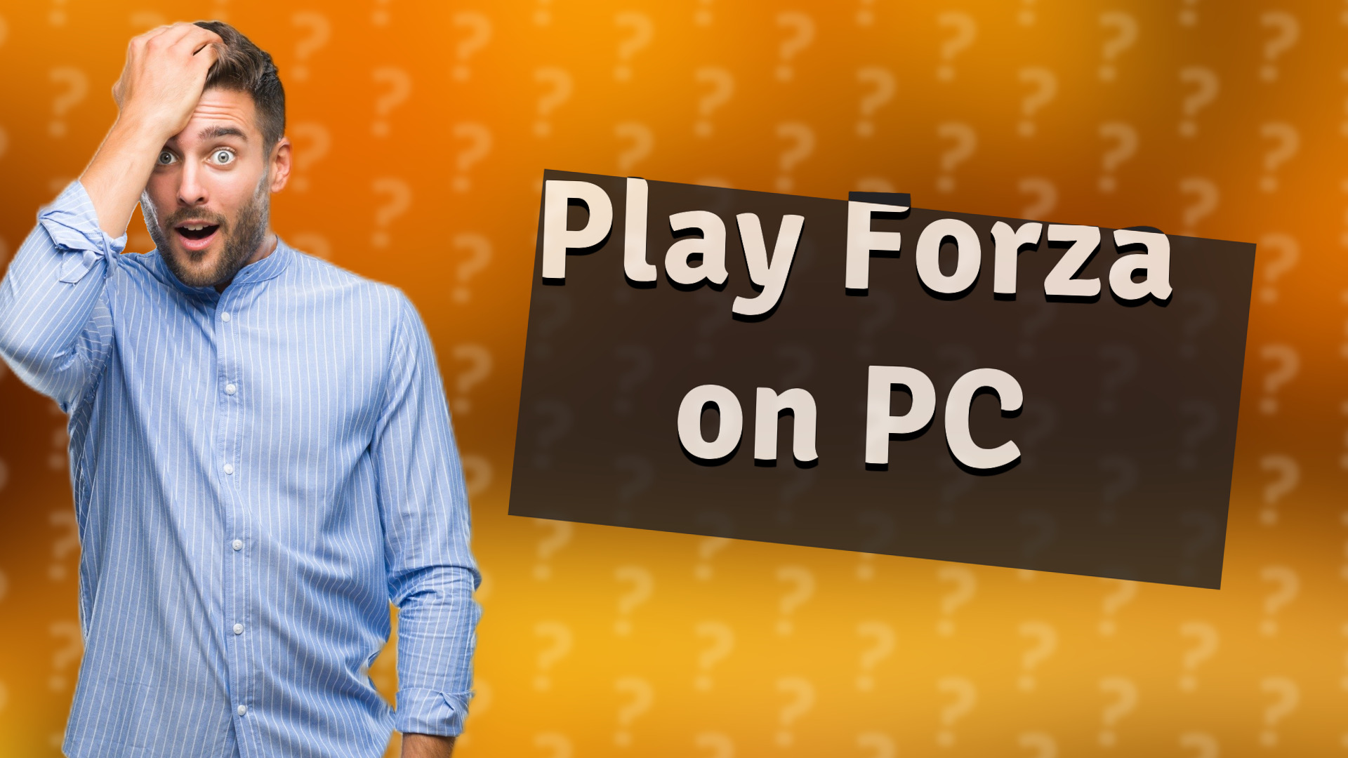 Play Forza on PC