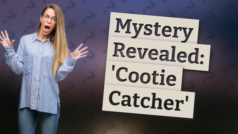 Mystery Revealed: 'Cootie Catcher'