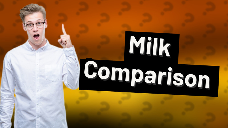 Milk Comparison