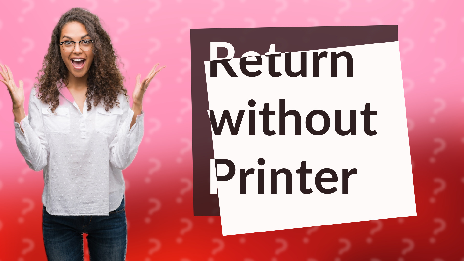 Return without Printer