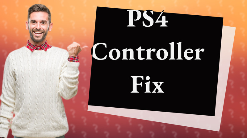PS4 Controller Fix