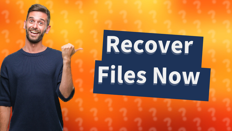 Recover Files Now
