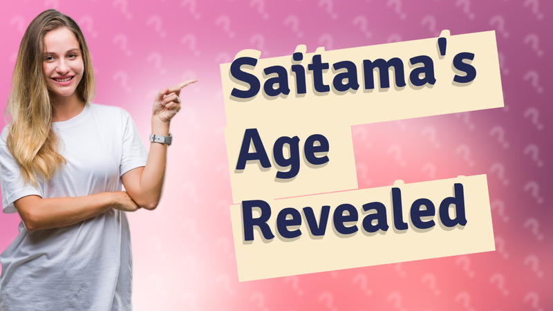 Saitama's Age Revealed