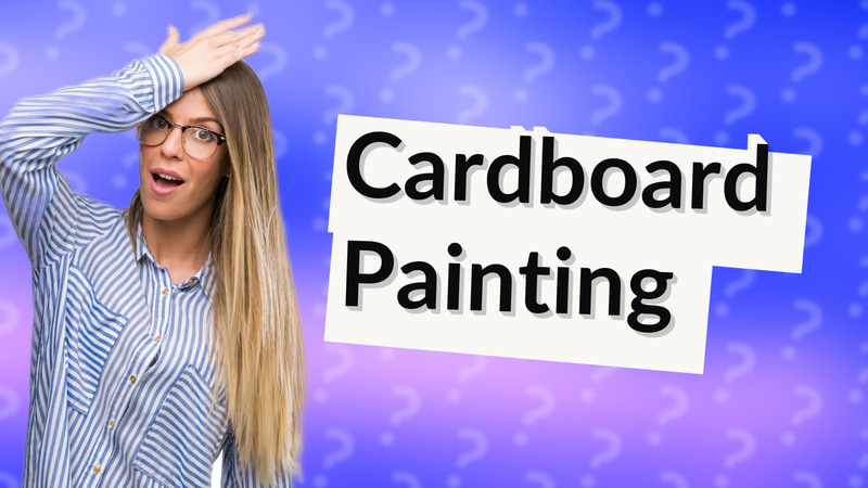 Cardboard Painting