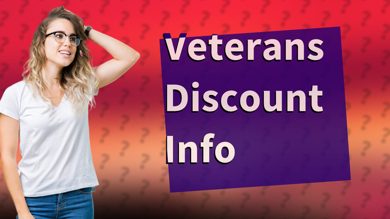 Veterans Discount Info