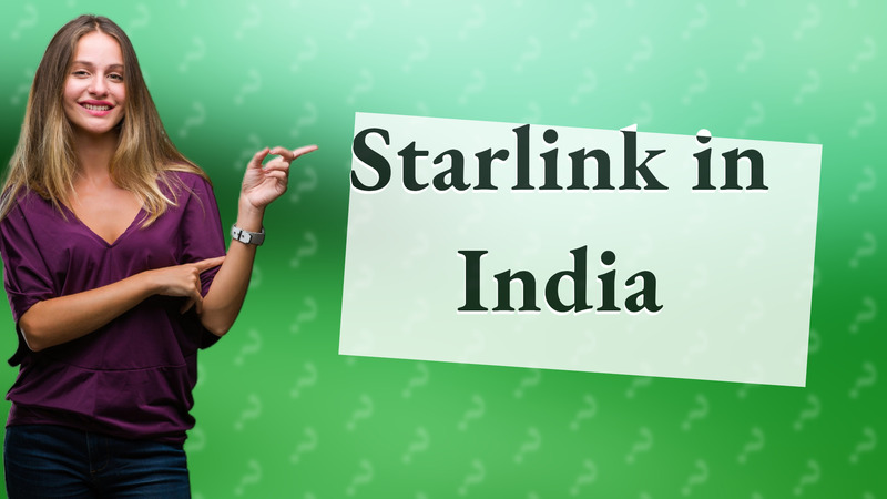 Starlink in India