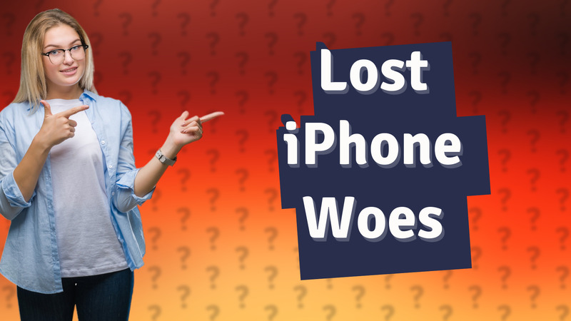 Lost iPhone Woes