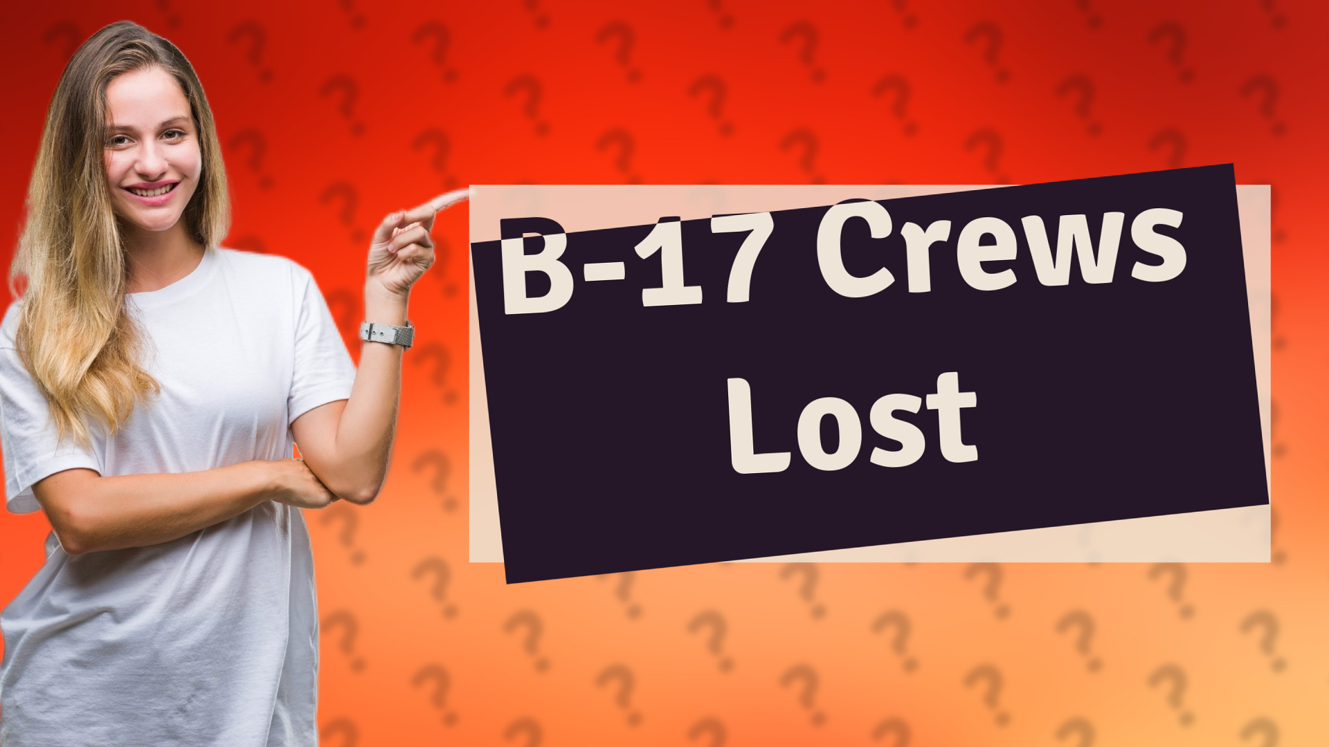 B-17 Crews Lost