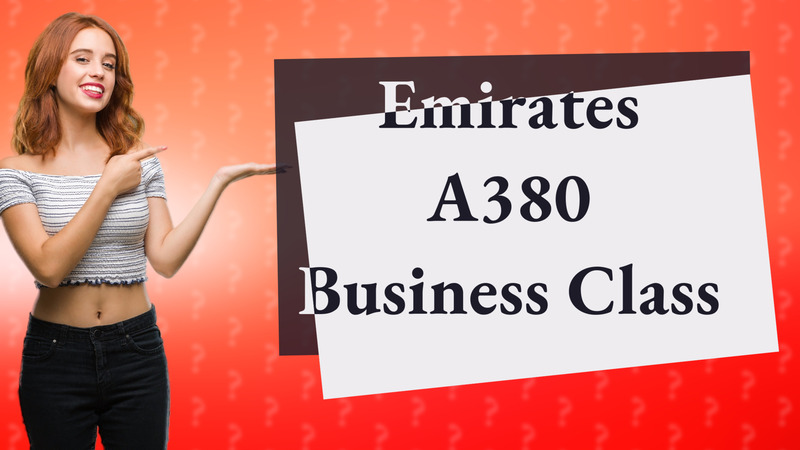 Emirates A380 Business Class