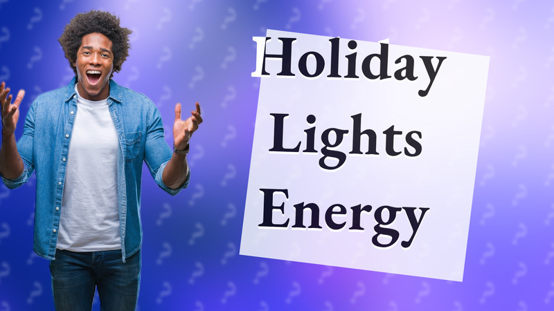 Holiday Lights Energy