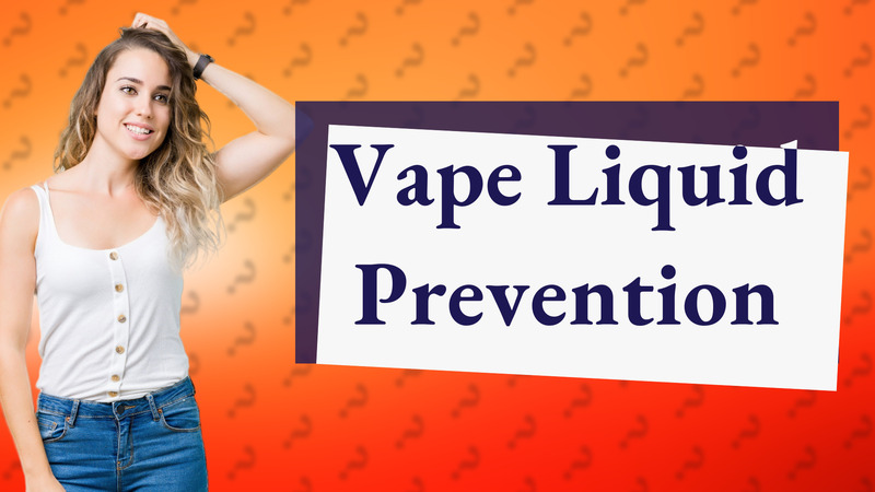 Vape Liquid Prevention