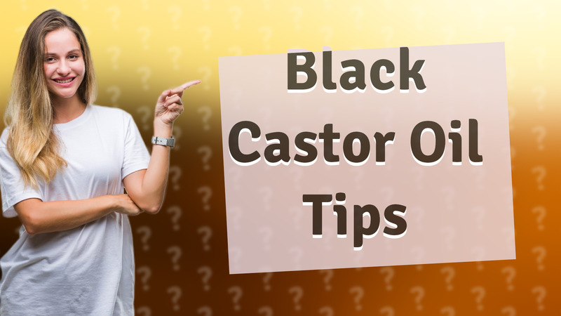 Black Castor Oil Tips